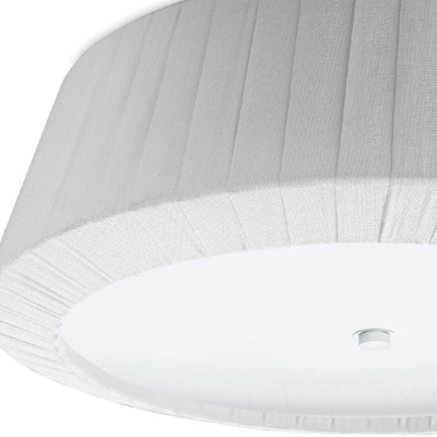 Florencia Flush Beige Ceiling Shade - Small